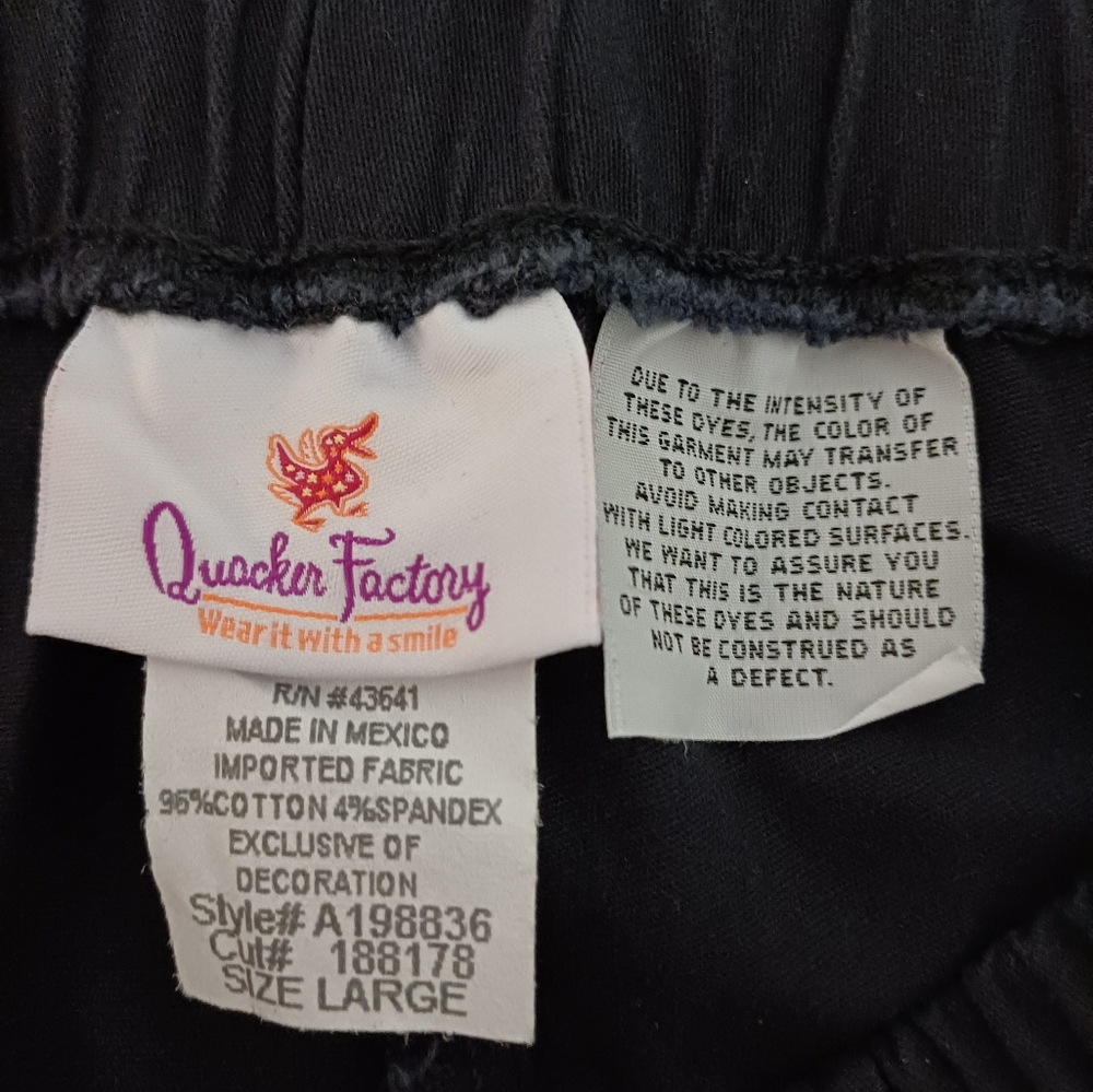 Nwot Quacker Factory Regular Dragonfly Cropped Le… - image 3
